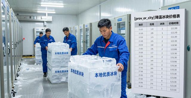 奉贤区降温冰块多少钱一吨？本地制冰厂报价来了